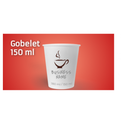 Gobelets en carton personnalisés