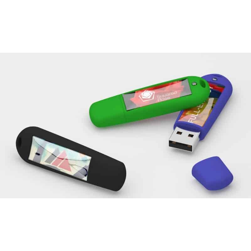 Clé USB publicitaire en plastique personnalisable