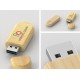 Clé USB bois arrondie Limb objet publicitaire ecolo naturel avec marquage logo