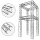 Colonnes en aluminium pour les structures d'exposition