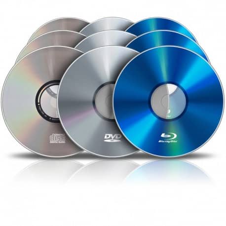 Pressage de CD / DVD / Blu-Ray (2000 exemplaires)