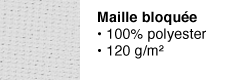 Maille bloquée en polyester pour Beach flag