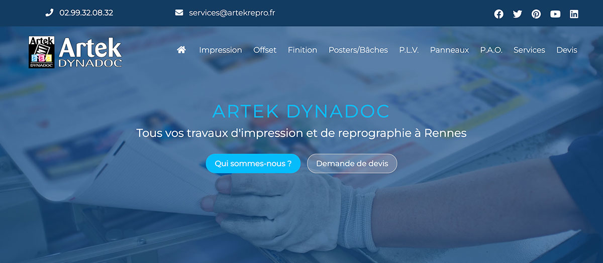 Découvrez le nouveau site internet d'Artek !