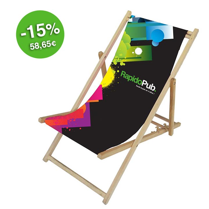 Chaise longue format « transat »...